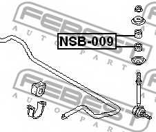 Подвеска стойки вала FEBEST NSB-009 - изображение 1