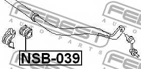 Опора стабилизатора FEBEST NSB-039 - изображение 1