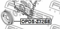 Ременный шкив коленвала FEBEST OPDS-Z32SE - изображение 1