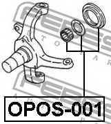 Ремкомплект, поворотный кулак FEBEST OPOS-001 - изображение 1