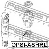 Тарелка пружины FEBEST OPSI-ASHRL - изображение 1