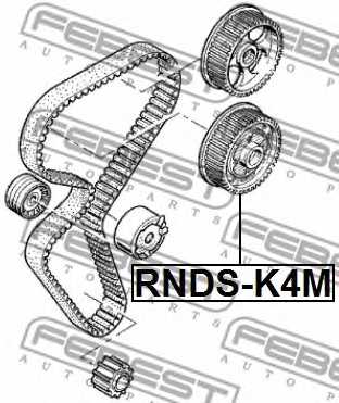 Шестерня привода распределительного вала FEBEST RNDS-K4M - изображение 1
