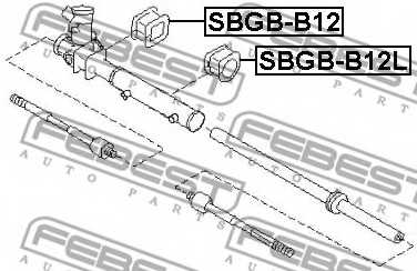 Подвеска рулевого управления FEBEST SBGB-B12L - изображение 1