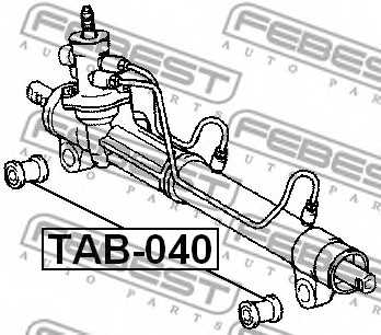 Подвеска рулевого управления FEBEST TAB-040 - изображение 1