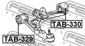 Подвеска рычага независимой подвески колеса FEBEST TAB-329 - изображение 1
