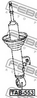 Втулка, амортизатор FEBEST TAB-553 - изображение 1