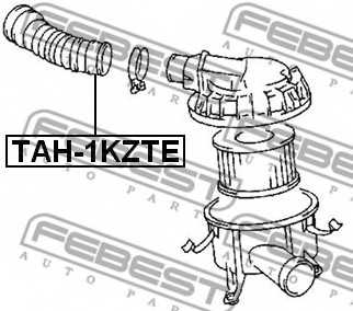 Трубопровод FEBEST TAH-1KZTE - изображение 1