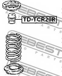Буфер, амортизация FEBEST TD-TCR20R - изображение 1