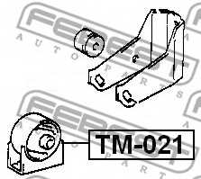 Подвеска двигателя FEBEST TM-021 - изображение 1