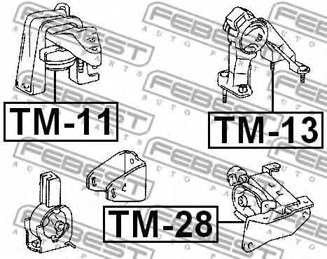 Подвеска двигателя FEBEST TM-11 - изображение 1