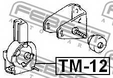 Подвеска двигателя FEBEST TM-12 - изображение 1
