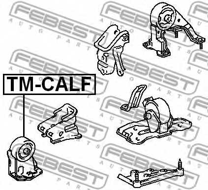 Подвеска двигателя FEBEST TM-CALF - изображение 1