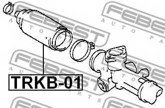 Пыльник рулевого управления FEBEST TRKB-01 - изображение 1