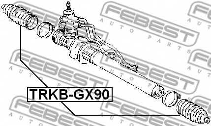 Пыльник рулевого управления FEBEST TRKB-GX90 - изображение 1