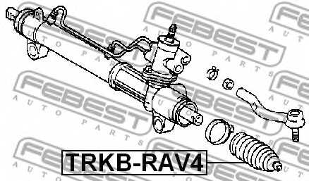 Пыльник рулевого управления FEBEST TRKB-RAV4 - изображение 1