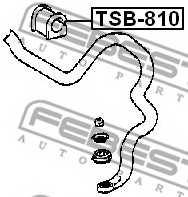 Опора стабилизатора FEBEST TSB-810 - изображение 1