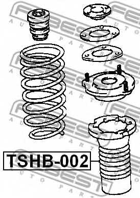 Пыльник амортизатора FEBEST TSHB-002 - изображение 1