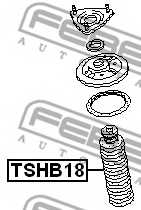 Пыльник амортизатора FEBEST TSHB18 - изображение 1