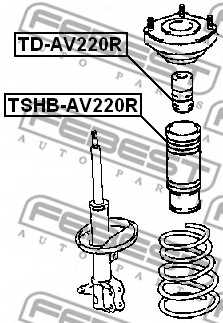 Пыльник амортизатора FEBEST TSHB-AV220R - изображение 1