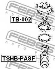 Пыльник амортизатора FEBEST TSHB-PASF - изображение 1