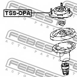 Подвеска амортизатора FEBEST TSS-OPA - изображение 1