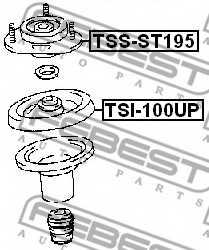 Подвеска амортизатора FEBEST TSS-ST195 - изображение 1