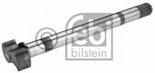 Тормозной вал, барабанный тормозной механизм FEBI BILSTEIN 17607 - изображение Тормозной вал, барабанный тормозной механизм FEBI BILSTEIN 17607 - изображение