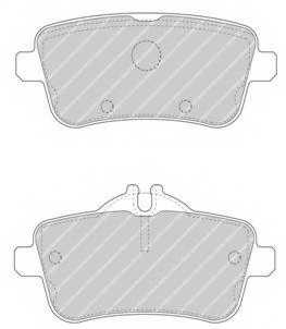 Колодки тормозные дисковые задний для MERCEDES GL(X166), M(W166) <b>FERODO FDB4169</b> - изображение