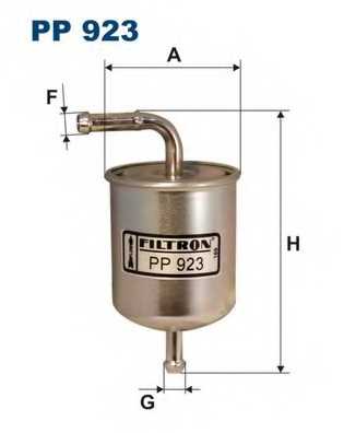 Фильтр топливный FILTRON PP923 - изображение