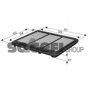 Фильтр воздушный FRAM CA10767 - изображение 1