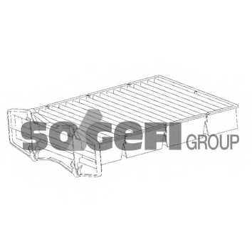 Фильтр салонный FRAM CF10087 - изображение 1