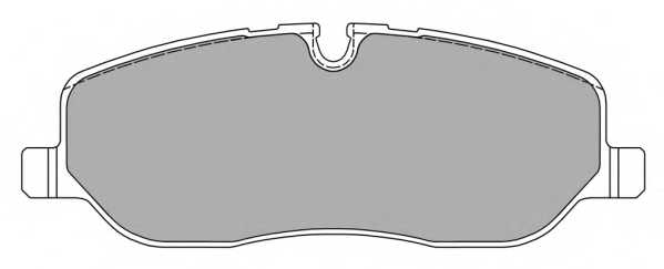 Колодки тормозные дисковые для LAND ROVER DISCOVERY(LA,LA#,TAA), RANGE ROVER(LM,LS) <b>FREMAX FBP-1566</b> - изображение