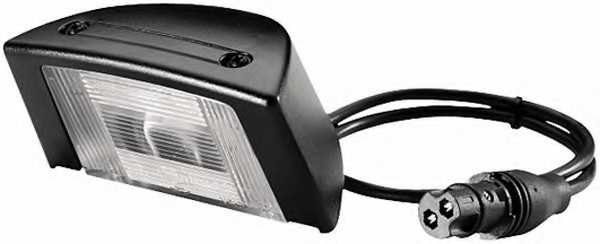 Фонарь освещения номерного знака HELLA E1 597 / 2KA 340 828-001 - изображение