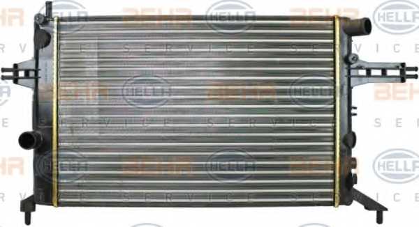 Радиатор охлаждения двигателя HELLA 8MK 376 720-421 - изображение 1
