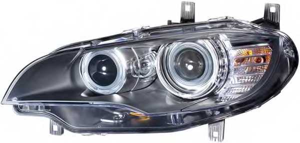 Основная фара HELLA E1 2458 / 1ZS 009 645-511 - изображение