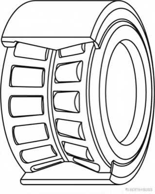 Подшипник ступицы <b>HERTH+BUSS JAKOPARTS J4710520</b> - изображение 1