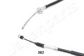 Трос стояночной тормозной системы JAPANPARTS BC-202 - изображение 1