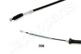 Трос стояночной тормозной системы JAPANPARTS BC-208 - изображение 1
