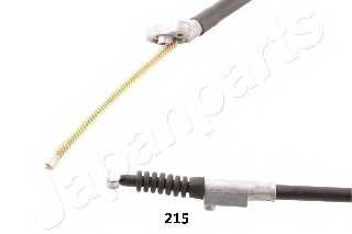 Трос стояночной тормозной системы JAPANPARTS BC-215 - изображение 1