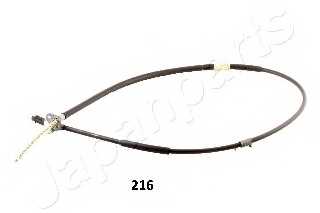 Трос стояночной тормозной системы JAPANPARTS BC-216 - изображение