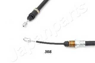 Трос стояночной тормозной системы JAPANPARTS BC-308 - изображение 1