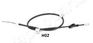 Трос стояночной тормозной системы JAPANPARTS BC-H02 - изображение