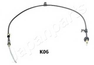 Трос стояночной тормозной системы JAPANPARTS BC-K06 - изображение