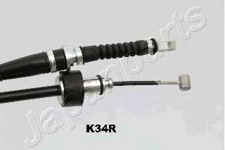 Трос стояночной тормозной системы JAPANPARTS BC-K34R - изображение 1