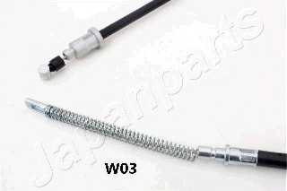 Трос стояночной тормозной системы JAPANPARTS BC-W03 - изображение 1