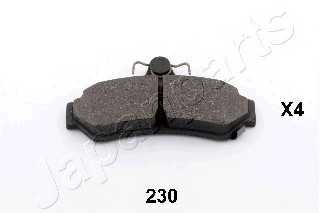 Колодки тормозные дисковые задний для TOYOTA CAMRY(AVV5#,XV5#) <b>JAPANPARTS PP-230AF</b> - изображение
