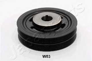 Ременный шкив коленвала JAPANPARTS PU-W03 - изображение