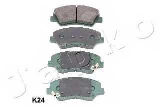 Колодки тормозные дисковые передний для HYUNDAI i20(GB), VELOSTER(FS) / KIA CARENS, CEED(ED,JD), CEE`D(JD), PRO CEE?D(JD), RIO(UB) <b>JAPKO 50K24</b> - изображение