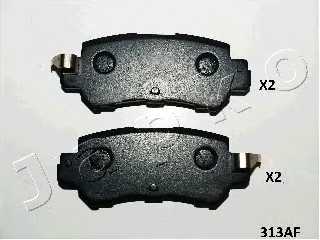 Колодки тормозные дисковые задний для MAZDA CX-5(GH,KE) <b>JAPKO 51313</b> - изображение