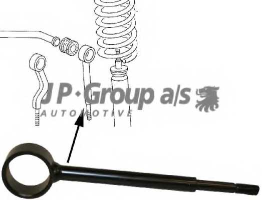 Тяга / стойка стабилизатора JP GROUP 1140400300 - изображение Тяга / стойка стабилизатора JP GROUP 1140400300 - изображение